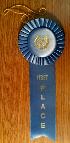 Small image of a blue prize ribbon.