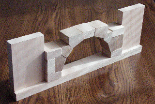 Wooden Roman Arch